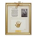 Handprint and Poem Gold 11x14 Photo Frame