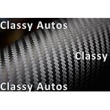 Classy Autos Carbon Fiber Vinyl Trim Body Kit Mirror Grille Console Black (12x26) by Classy Autos