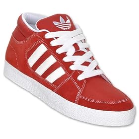 Buy ADIDAS Parkwood Mens Casual Shoe, Red White by adidas