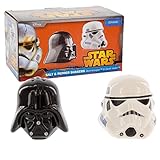 Star Wars Darth Vader and Stormtrooper Salt and Pepper Shakers