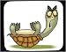 Decorated Mouse Pad with angry, down, reptile, upside, mad, turtle, animal, anger