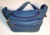 Large Size Denim Waist Pack