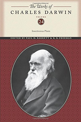 the works of charles darwin volume 24 insectivorous plants