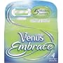 Gillette Venus  Embrace Womens Razor Refill Cartridges, 4-count