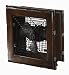 Deco Breeze Wood Frame Table Fan, Cayman, Cafe Finish, 11-Inch by 10-Inch