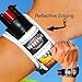 Wrist Saver Black Pepper Spray For Running - Jogging - Walking - Hiking - Wristband with LED Light & Id Card For Personal Protection