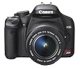 Canon Digital Rebel XSi 12.2 MP Digital SLR Camera with EF-S 18-55mm f/3.5-5.6 IS Lens (Black)