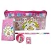 DCS School Stationery Cartoon Charter Pouch Set with Pencil + Sharpener + Eraser + Note-Pad RS.245.00