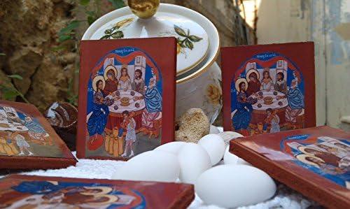 Cana Wedding favor- Bridesmaid gift 10 pieces of mini religious icon prints on wood