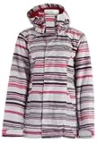 Oakley Women's Eaves 2.0 Jacket, Purple Stripe, Medium
