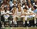 Robert Parish, Larry Bird & Kevin McHale Autographed/Hand Signed Boston Celtics 16x20 Photo