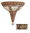 Fleur-De-Lis Wall Sconce in Mahogany Bronze