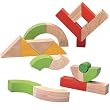 PLAN TOYS Wooden Block Set - Twisted Blocks