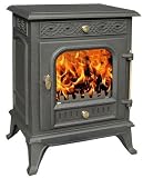 7kW CAST IRON WOODBURNING MULTIFUEL STOVE - genuine CE certificate issued in the UK.  from Vortigern