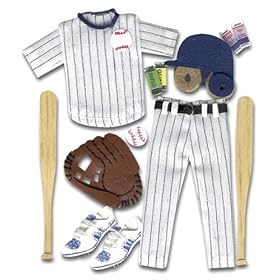  Jolees Boutique Dimensional Stickers, Baseball