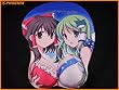 BM320 ☆激安☆☆珍品☆[VISTA×虚弱畑] 東方桜見絵巻 立体マウスパッド