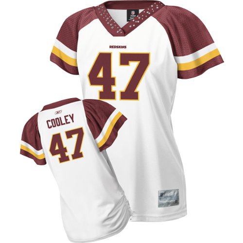 Reebok Washington Redskins Chris Cooley Women's Field Flirt Fashion Jersey Small