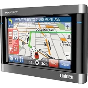 Uniden TRAX438 Maptrax RD 4.3-Inch WideScreen GPS Navigation System with Intergrated Radar... by Uniden