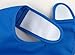 Silicone Bib Set, Roll Up Bib for Compact Storage! Strong Velcro for Simple On & Off to Fit Your Babies Neck, Dishwasher Safe! Set of 2 (Blue & Green)