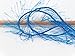 Royal Blue Eyelash Yarn 50 Gram Ice 22780