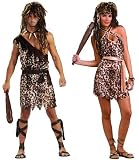 Cave Stud & Cave Beauty Adult Standard Couples Costume Cave Stud & Cave Beauty Adult Standard Couples Costume