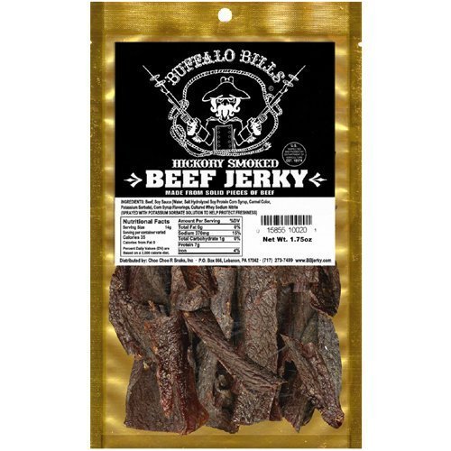 Buffalo Bills 1.75oz Premium Hickory Beef Jerky Pack by Dried Beef