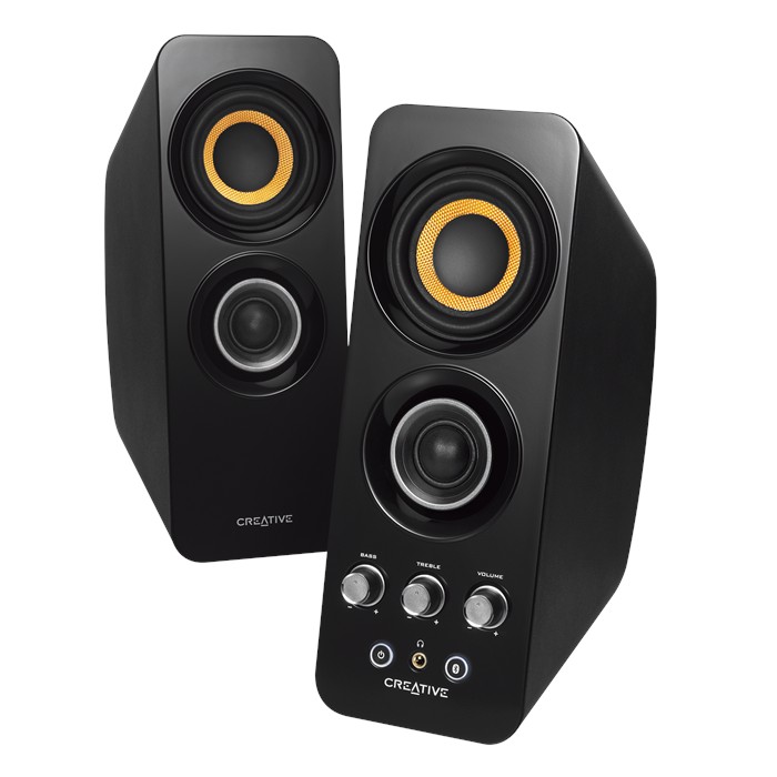 Creative T30 Wireless Bluetooth 3.0, 2.0 Computer Speaker System with Near Field Communication On Sale