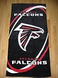 ATLANTA FALCONS 100% Cotton Full Size 30 by 60 BEACH / BATH TOWEL