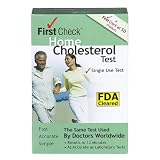 First Check Home Cholesterol Test 51gaNr0RUEL. SL160 First Check Home Cholesterol Test