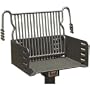 Bbq Guys Campground Bbq Charcoal Grill On Post - J-20 B2