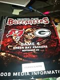 2008 Tampa Bay Buccaneers Vs. Green Bay Packers Favre Record Game Media Guide (September 28)
