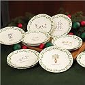 Lenox Holiday Lunch Plates Set(s) Of 12-12 Days Of Christmas