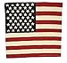 Paisley One Dozen Cowboy Bandanas (One Size, USA Flag)