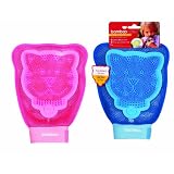 Bamboo 3-in-1 Cat Grooming Glove (Colors Vary)