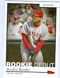 Kendry Morales baseball card (Angels Seattle Mariners star) 2006 Topps Rookie Debut #RD27 ROOKIE CAR Amazon.com