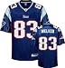 Wes Welker Jersey: Reebok Navy Replica #83 New England Patriots Jersey - X-Large