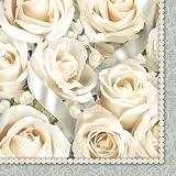 Eigenschaften Amscan  / Servietten Lovely in white 519777 Amscan