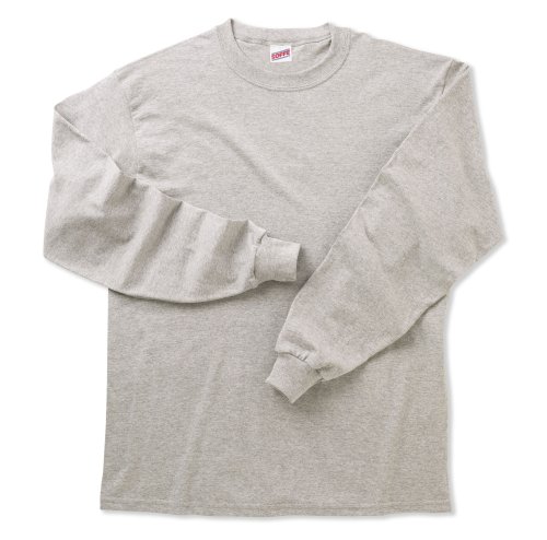 Soffe Big Boys' Long Sleeve T-Shirt,Athletic Oxford,S (8)