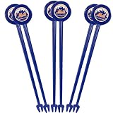 New York Mets MLB Cocktail Drink Swizzle Sticks
