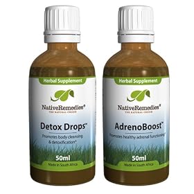 Native Remedies AdrenoBoost and DetoxDrops ComboPack