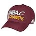 NBA Cleveland Cavaliers Men's 2016 Champions Structured Adjustable Cap, One Size, Maroon
