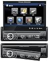 Power Acoustik PTID-8920 In Dash DVD AM-FM Receiver with 7-Inches Flip Out Touchscreen Monitor with USB/SD Input