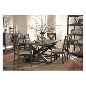 Mastercraft Collections Tuscany Farmhouse Trestle Table