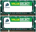 Corsair (VS2GSDSKIT667D2) 2GB (2x1GB) DDR2 667MHz/PC2 5300 SODIMM Laptop Memory CL5 - Lifetime Warranty
