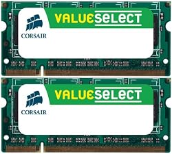 Corsair Memory VS2GSDSKIT667D2 2 GB PC2-5300 667MHz 200-pin DDR2 SODIMM Notebook Memory Kit