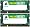 Corsair VS4GSDSKIT667D2 PC2-5300 Arbeitspeicher 4 GB (667 MHz, CL5, SO-DIMM 200-poli, 2 x 2 GB) DDR2-SD-RAM