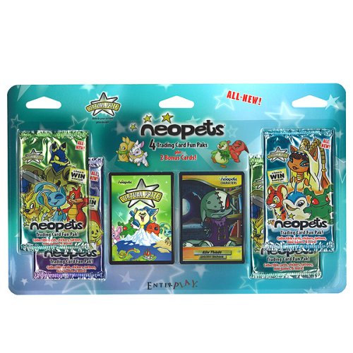 Neopets Trading Card Fun Pack - 4 pk.