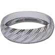 Rodium Plated Bracelets Costume Jewelry from India Unique Gift for Her 2.25 inches