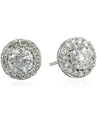 14k White Gold 1 1/2cttw Diamond Stud Earrings (H-I Color, I2 Clarity)