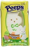 Peeps, Large White Bunny Marshmallow, 1 Bunny Per Package, Set of 4 Packages